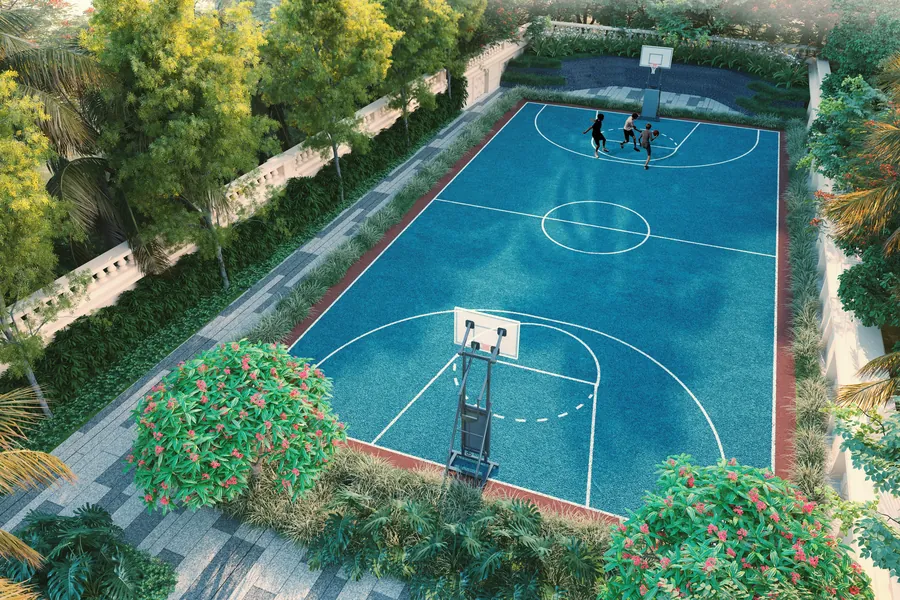 Basketball court
