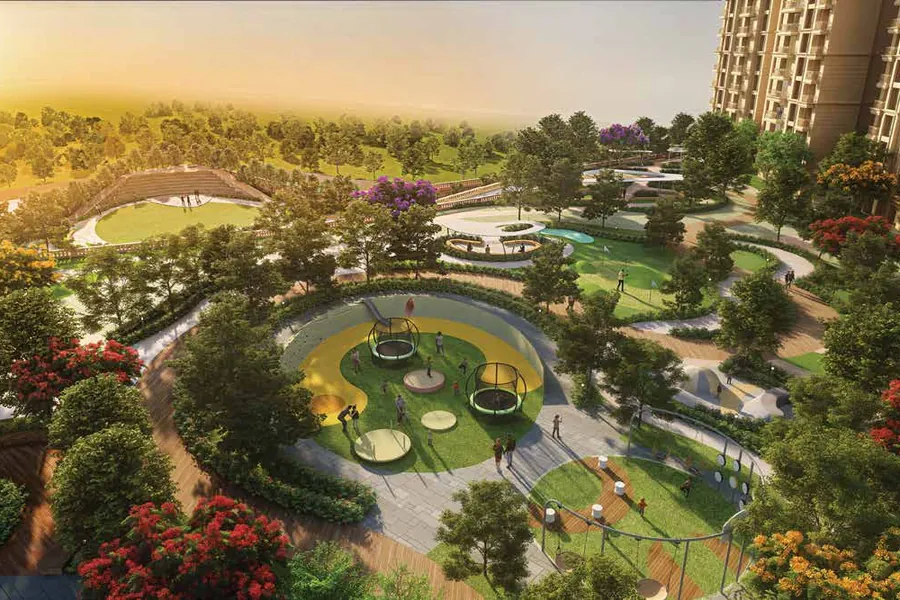 Children's play and leisure garden