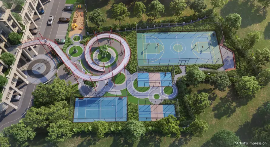 Multi-sport courts
